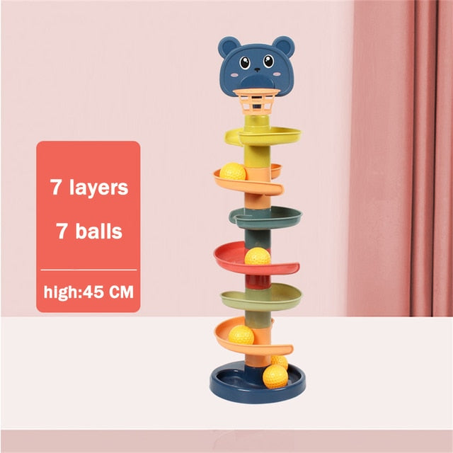 Baby Toys Rolling Ball Pile Tower